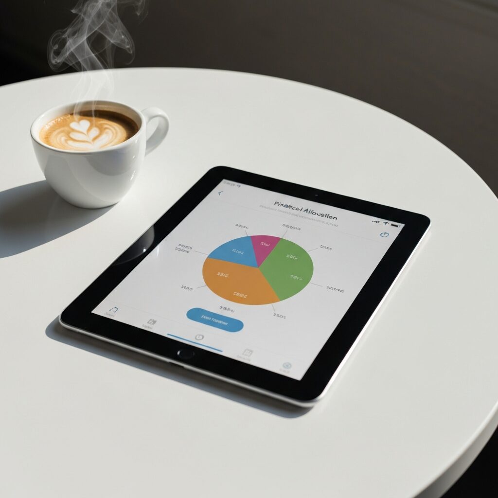 Graphique circulaire d'allocation de portefeuille