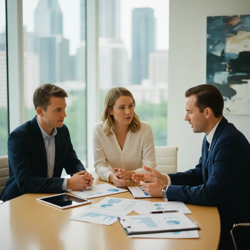 Un conseiller financier aide à déterminer la répartition optimale entre CTO, PEA et assurance vie