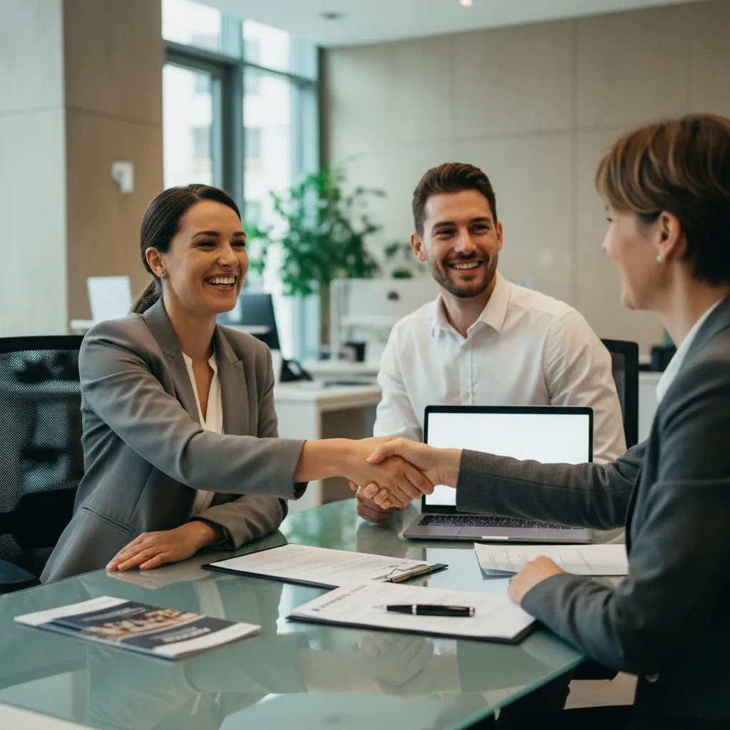 La signature de l'offre de prêt intervient après une négociation méthodique