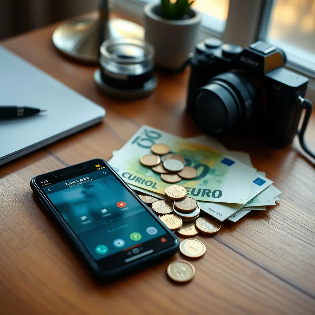 Gérer ses espèces depuis une application bancaire mobile nécessite parfois un passage en agence physique