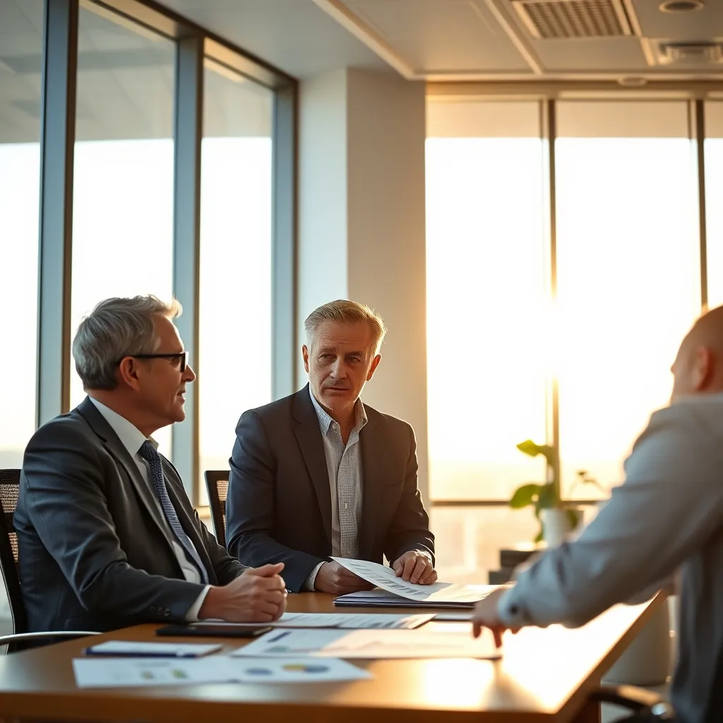 Un conseiller financier accompagne son client dans sa stratégie de revenus passifs par les dividendes