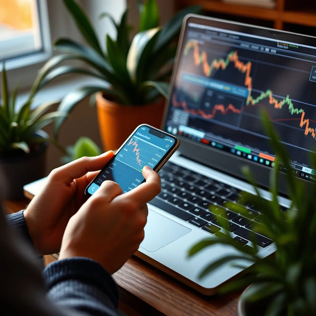 Investir dans un ETF Nasdaq 100 Index est accessible depuis un smartphone ou un ordinateur