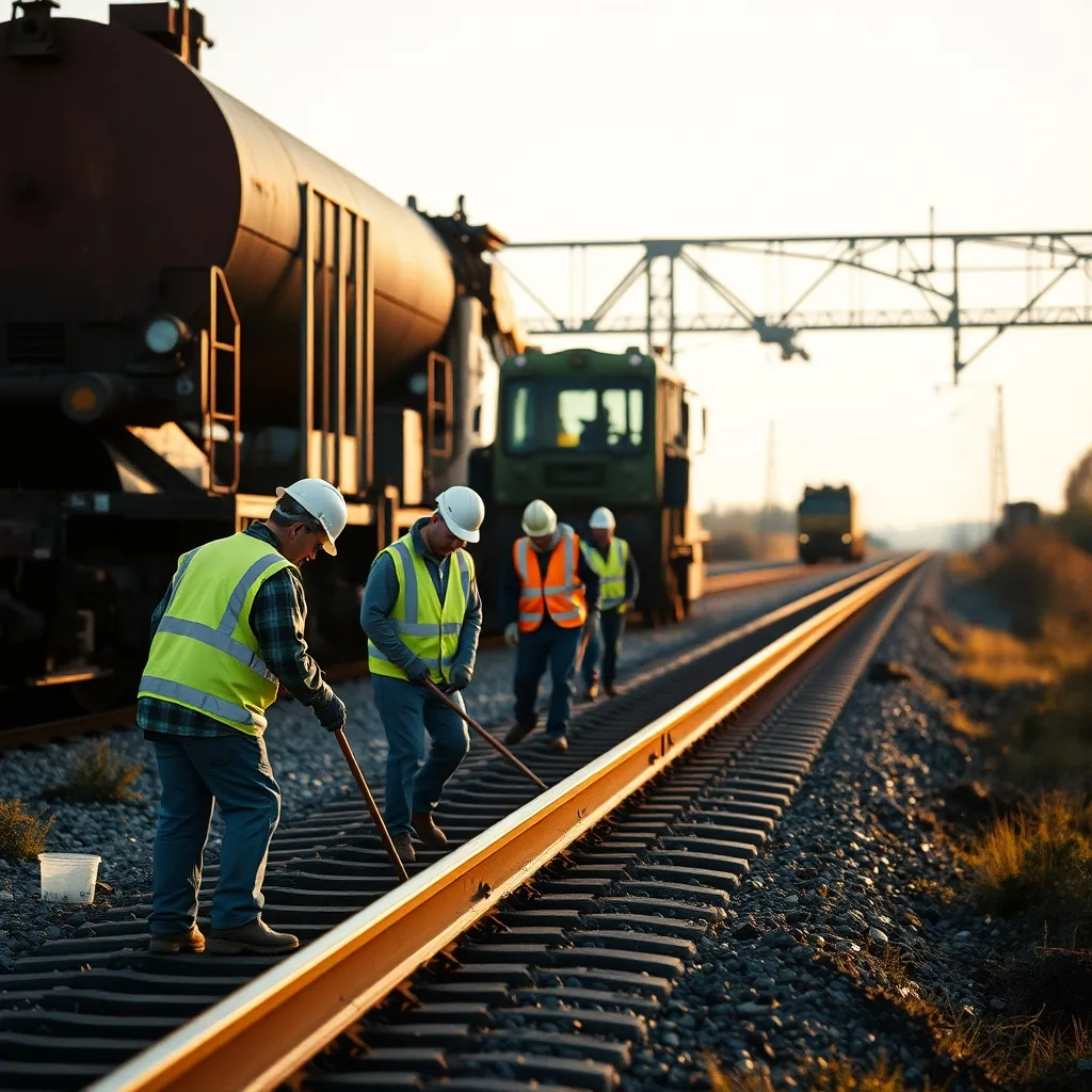 ETF ferroviaire réalise des travaux de construction et de maintenance de voies ferrées en Europe