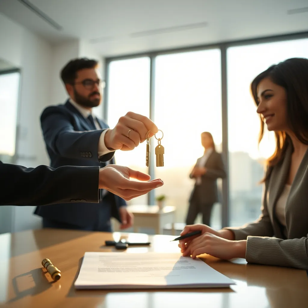 La remise des clés intervient après le paiement intégral des frais de notaire