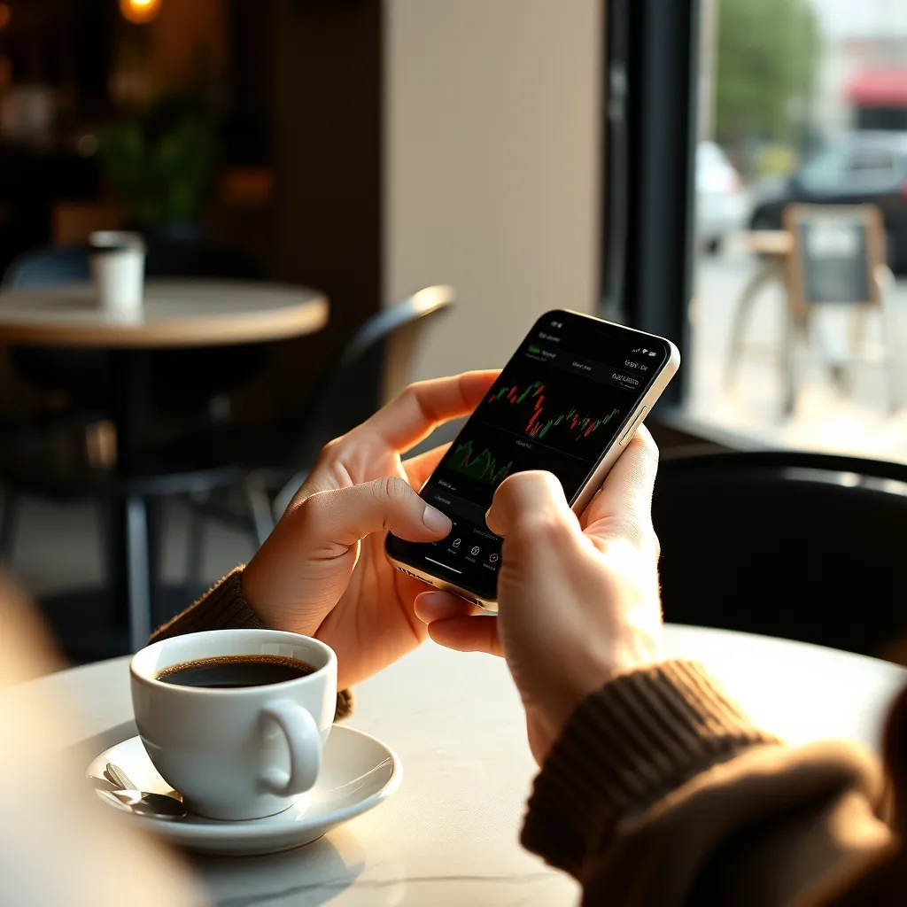 Acheter un ETF Vanguard est accessible depuis un smartphone via plusieurs courtiers français