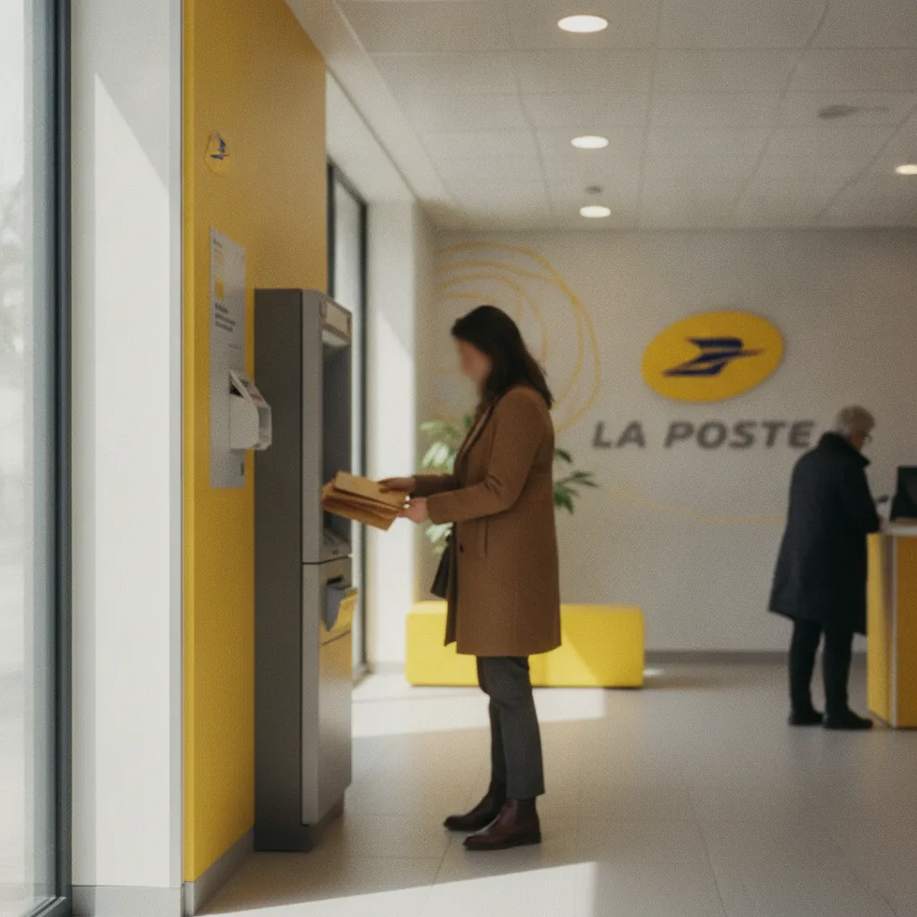 Les automates de dépôt de chèques sont accessibles dans de nombreux bureaux de poste