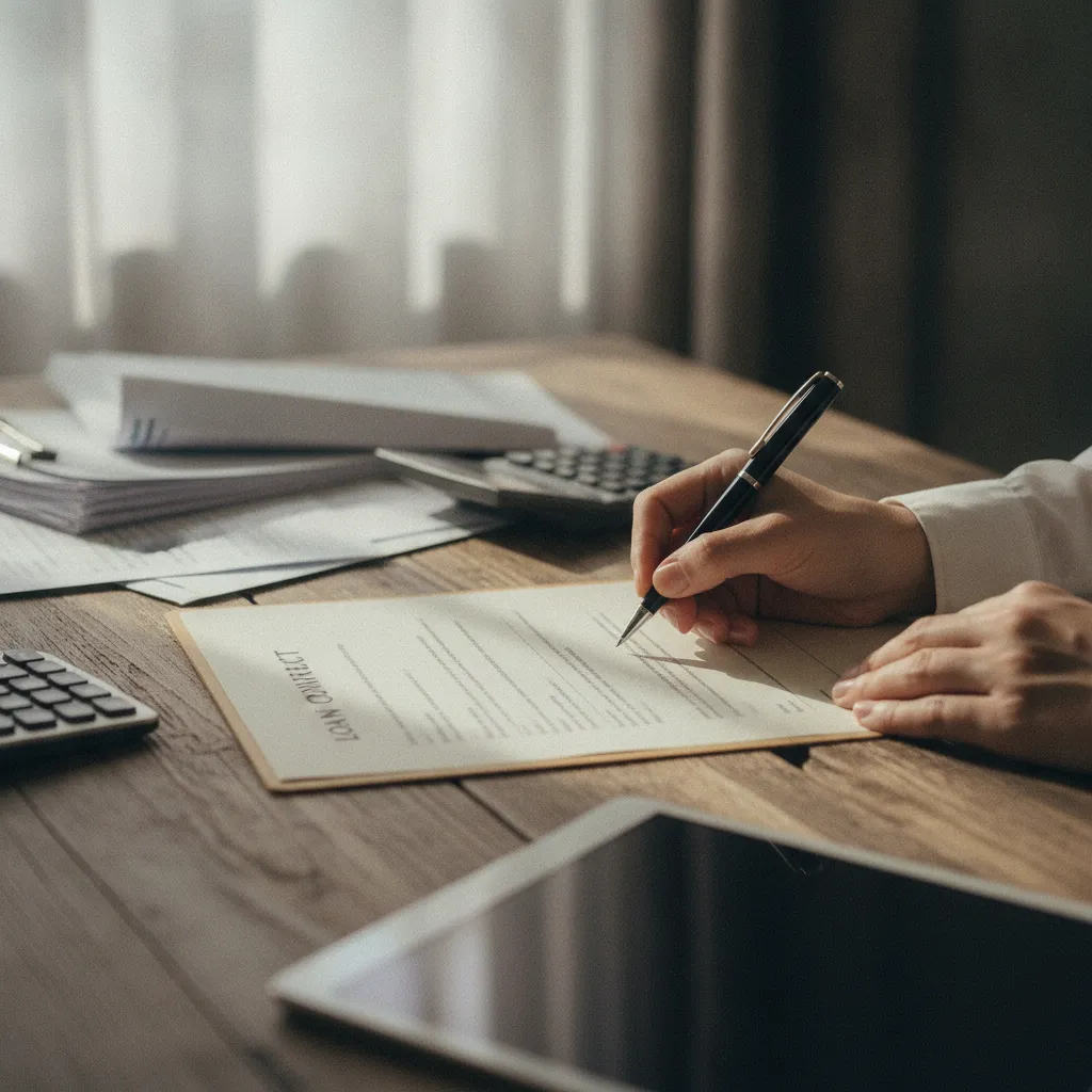 La signature du contrat de crédit consommation marque le début du délai de rétractation de 14 jours