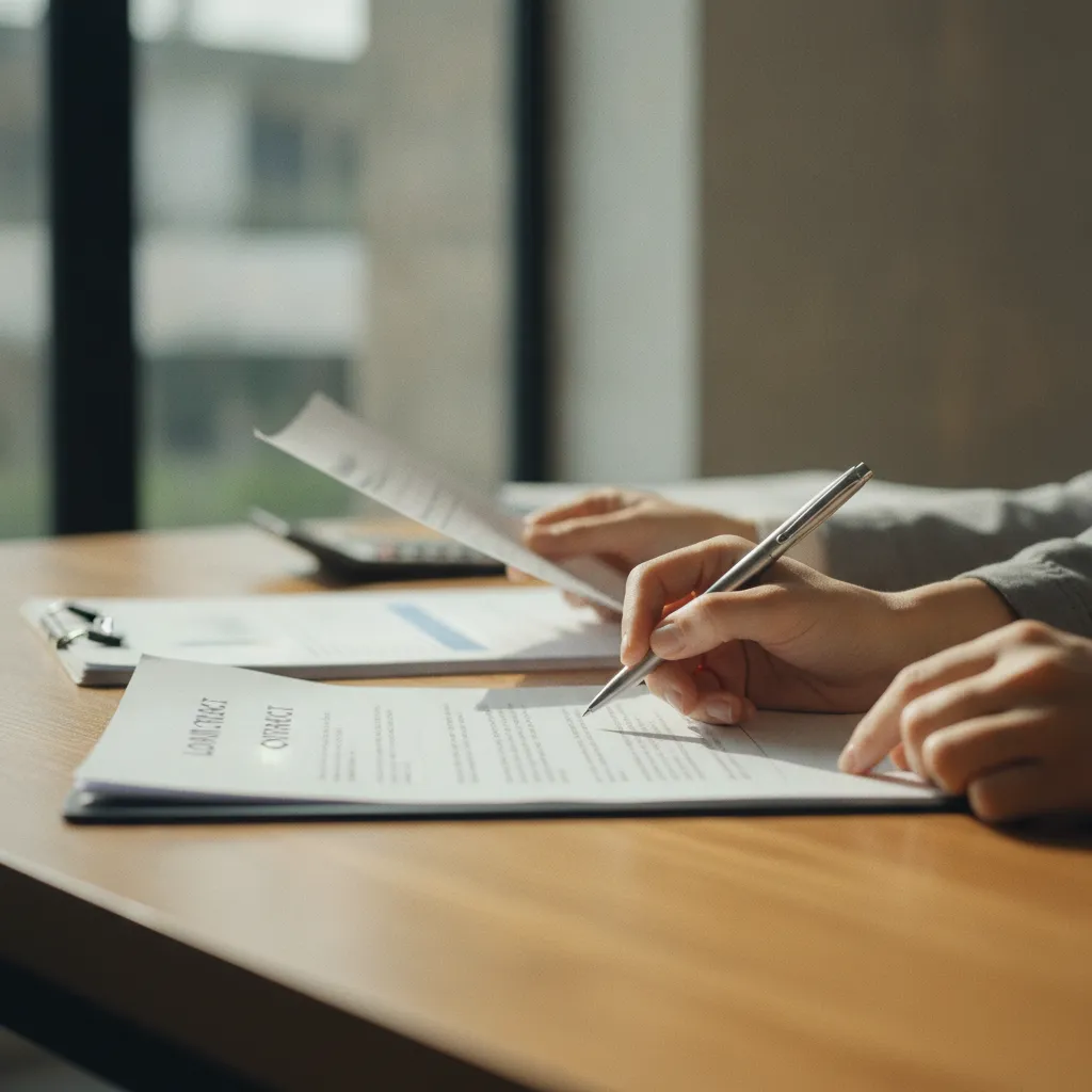 Vérifier chaque clause du contrat de prêt avant de signer reste indispensable