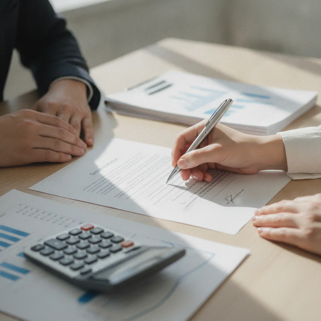 La signature du contrat de crédit consommation finalise votre demande de prêt personnel