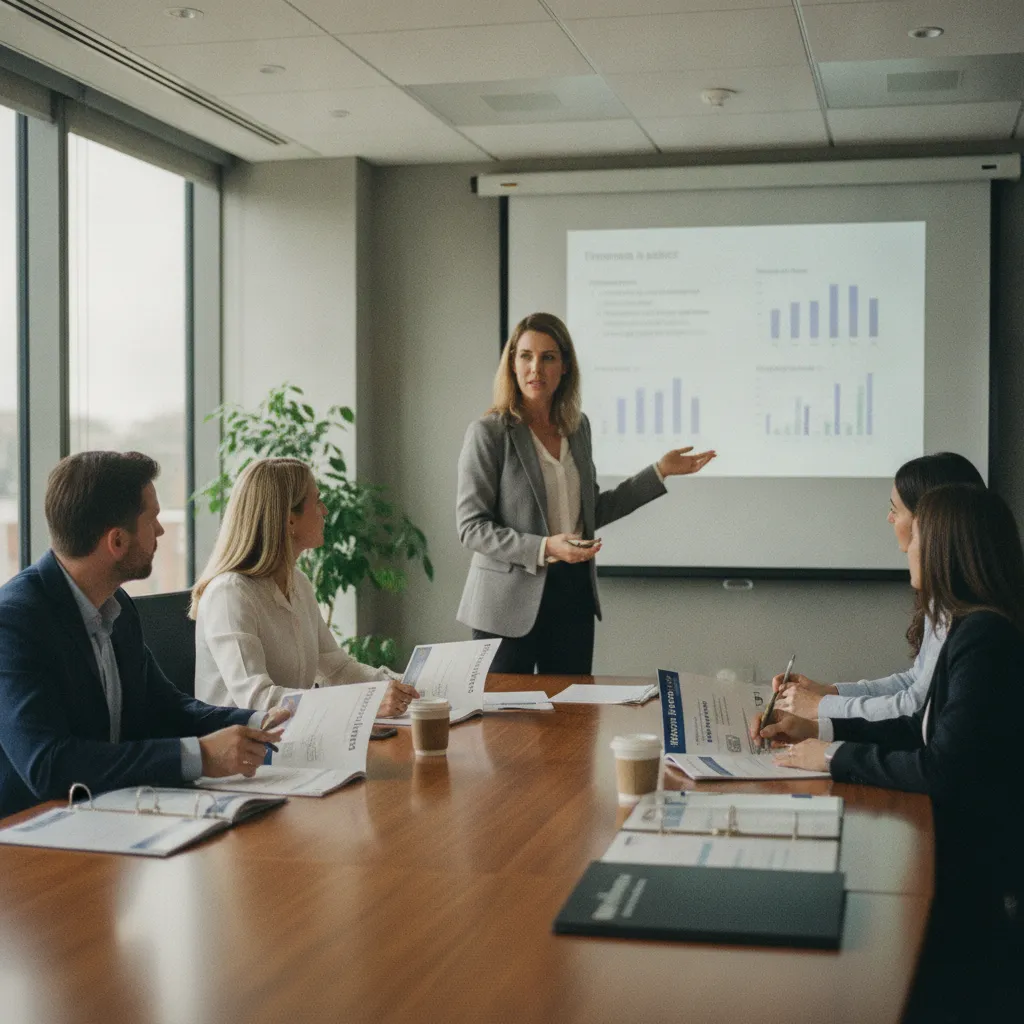 Présentation des dispositifs d'épargne salariale aux collaborateurs d'une entreprise
