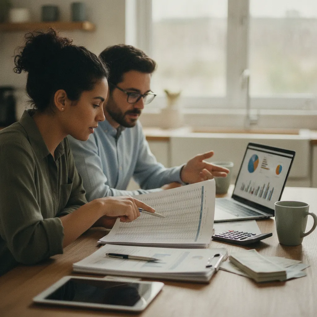 Préparer ses données financières avant de lancer une simulation de crédit